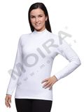 Dámske tričko MOIRA Warm Stretch - farba biela