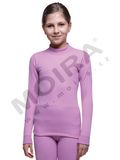 Detské tričko MOIRA Warm Stretch - farba ružová
