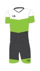 Sada futbalových dresov LIG Riva green